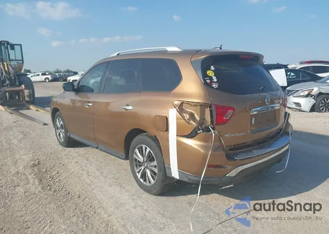 2017 Nissan Pathfinder S from USA, damaged, VIN 5N1DR2MNXHC608820